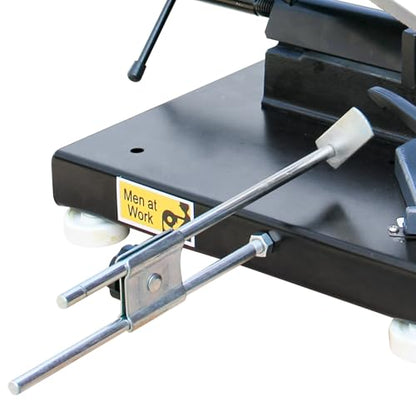 KAKA Industrial Benchtop Metal Cutting Band Saw 1000W, 40-88MPM Blade Speed, 0°-45° Adjustable Table, 3.3"x4.1" Cutting Capacity BS-85 for Metal/Wood/Plastic -110V