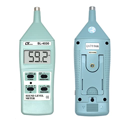 Digital Decibel Meter (Range: 30 to 130db) Class 2 Sound Level Meter | db Meter | Professional Decibel Meter | Certified Noise Meter for Auditoriums | Vehicle Noise Testing | Model: SL-4030