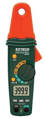 Extech 380950 Mini AC/DC 80A Clamp Meter, 4000 Count, Full DMM - style: 380950