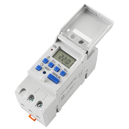 BAOMAIN THC30A AC 110V Digital Programmable Timer Switch,30A Weekly Relay - size: 110VAC