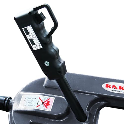 KAKA Industrial Benchtop Metal Cutting Band Saw 1000W, 40-88MPM Blade Speed, 0°-45° Adjustable Table, 3.3"x4.1" Cutting Capacity BS-85 for Metal/Wood/Plastic -110V