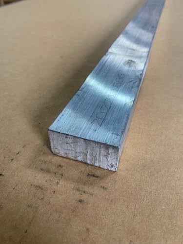 3/4" x 2" Aluminum Flat Bar, Pick Your Length, Solid Stock, Machining, 6061-T6511 Alum (Aluminum, 10 INCH) - size: 10 INCH
