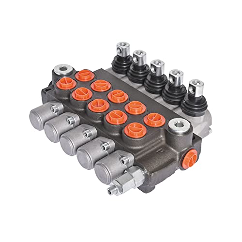 waltyotur Hydraulic Directional Control Valve 5 Spool 11 GPM 3625PSI