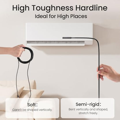 Endoscope Camera with Light, 1920P HD Borescope with Dimmable LED