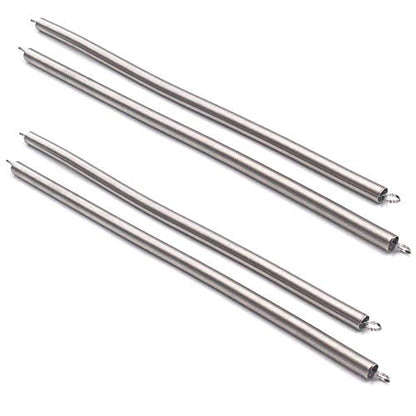 4Pcs Zinc Plated Steel Wire Extension Spring 20 Inch
