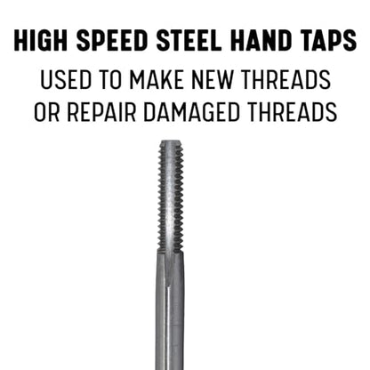 Drill America m6 x 1 High Speed Steel 4 Flute Bottoming Tap, (Pack of 1) - size: m6 x 1, style: Bottoming