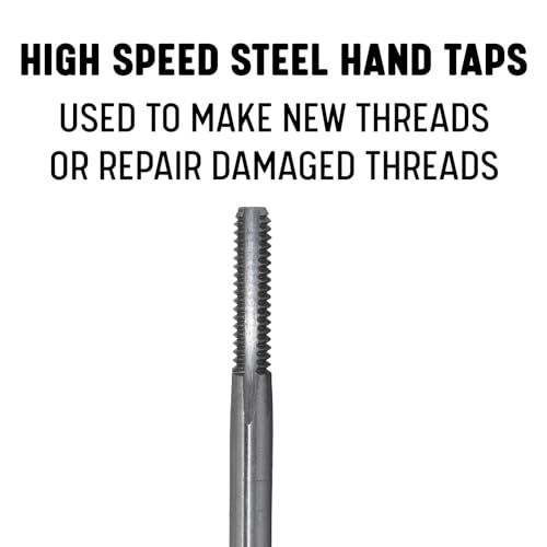 Drill America m6 x 1 High Speed Steel 4 Flute Bottoming Tap, (Pack of 1) - size: m6 x 1, style: Bottoming