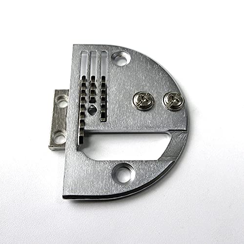 Heavy Material Binding Needle Plate+Feeder for JUKI DDL-555 8700 Brother Singer