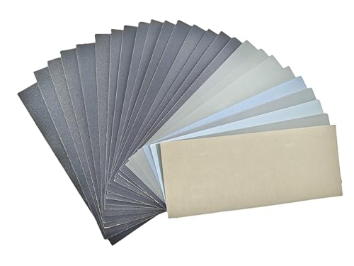 Sandpaper 60-20000 Grit 25Pcs Wet Dry Kit