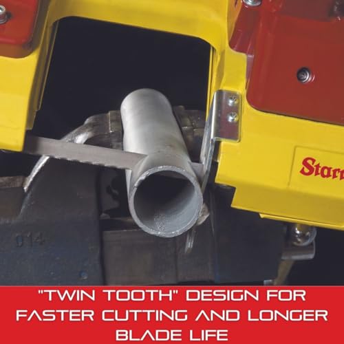 Starrett Univerz Bi-Metal Portaband Saw Blade, 3' 8-7/8" Length, 1/2" Width - style: 14 TPI