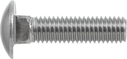 Hillman 832514 Stainless Steel Carriage Bolt, 1/4 x 1-1/2-Inch, 50-Pack, Zinc - size: 50-Pack, style: 1/4 x 1-1/2"