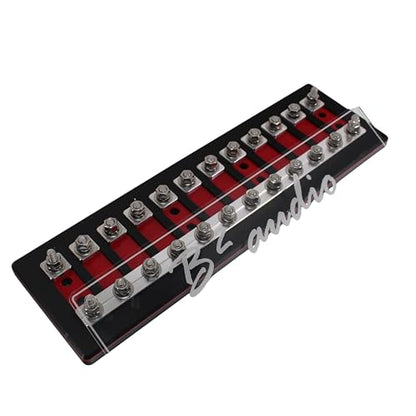 12 Spot Heavy Duty ANL Fuse Distribution Block w/Acrylic B2 Audio Cover (12 Spot) - size: 12 Spot