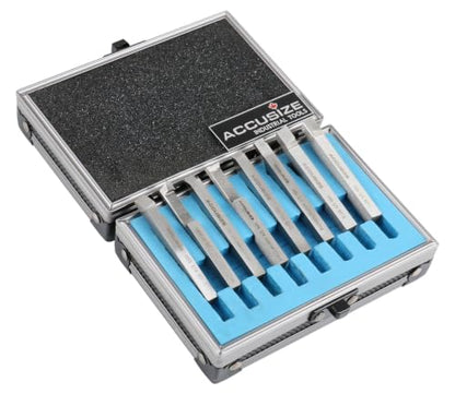 Accusize Industrial Tools HSS Tool Bit Pre-Ground, 1/4 in, 2662-2001 - size: 1/4 in