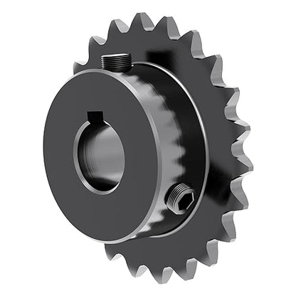 23 Tooth Roller Chain Sprocket, 25 Chain, 14mm Bore, Kw - size: 23T/14(5x2.3)mm keyway
