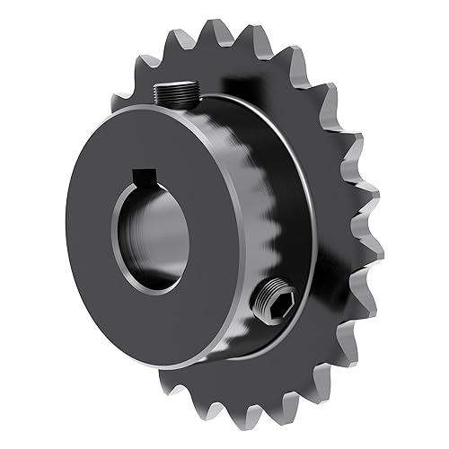 23 Tooth Roller Chain Sprocket, 25 Chain, 14mm Bore, Kw - size: 23T/14(5x2.3)mm keyway
