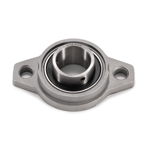 XIKE 4 Pcs KFL006 Mounted Pillow Block Bearings Bore 30mm/1.18inch. - size: KFL006 Bore 30 mm