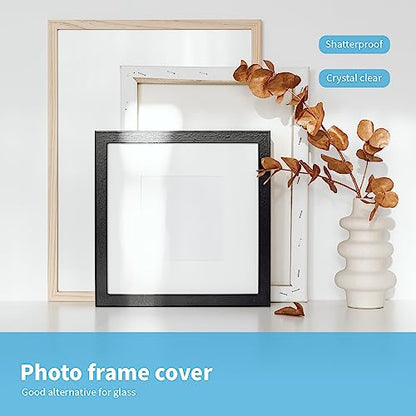 Art3d Plexiglass Sheets, Clear & Flexible, 5-Pack of 12 x 16" - color: Clear, size: 12" x 16", 1mm Thick