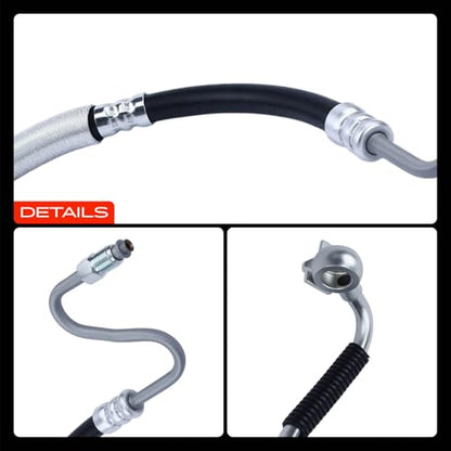 A-Premium Power Steering Pressure Hose Line Assembly, Pump to Gear/Rack