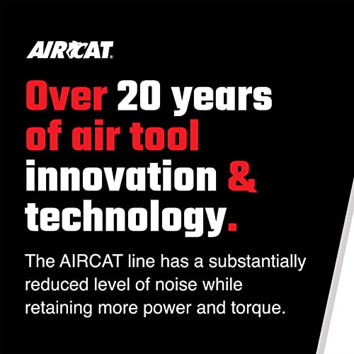 AIRCAT 1994 1" Super Duty Straight Impact Wrench, 8" Extended Anvil