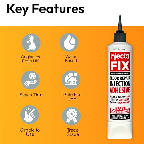 Inject-A-Fix Easy Squeeze Floor and Tile Repair Kit – Loose & Hollow Floors - color: 1