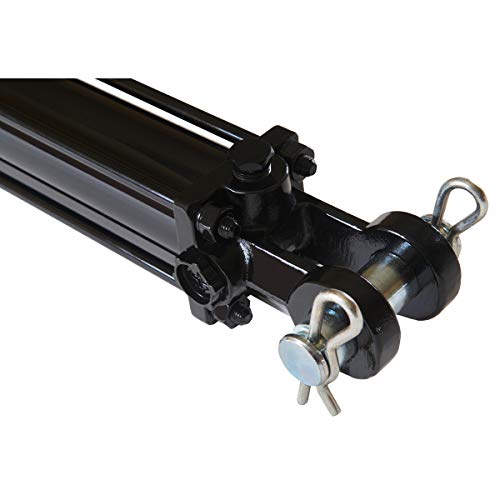 Double Acting Hydraulic Cylinder - AG Tie-Rod Hydraulic Cylinder 2500 PSI Agriculture Standard 3" bore 4" Stroke (3x4) - size: 4" Stroke, style: 3" Bore