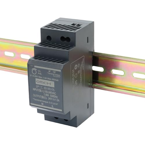 HDR-30-24 DIN Rail Power Supply 24V 1.5A 36W Ultra Slim