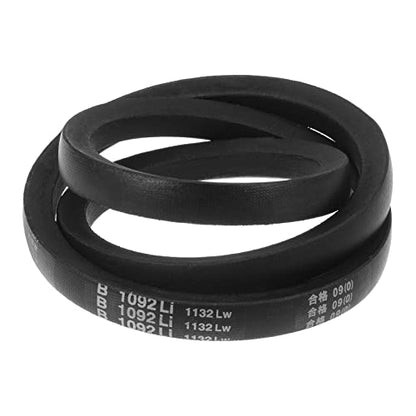 HARFINGTON B-1092 V-Belts Drive Belt 1092mm(43") Inner Girth 17mm Top Width B Section Rubber for Power Transmission - size: 1092mm