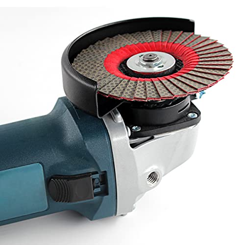 4" Diamond Flap Disc Grinding Sanding Wheels 400 Grit - Sander Tile Stone Marble Concrete Granite Ceramics Glass 1Pcs - size: Grit-400#