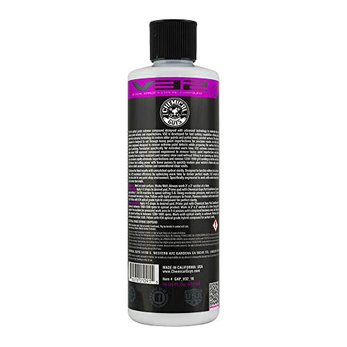 Chemical Guys, V32 Optical Grade Extreme Cutting Compound, Heavy Cut, 16 oz - size: 16 Ounce, (Single Unit)