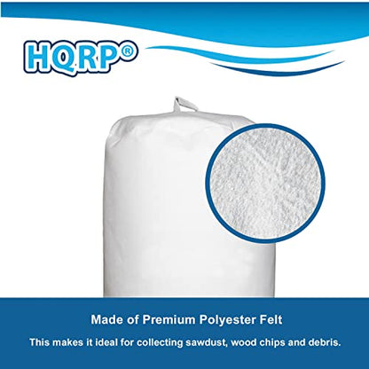 HQRP Dust Collector Bag, 15" x 24", 1 Micron Filter, compatible with POWERTEC 70006 70335, fits Most Dust Collector Systems