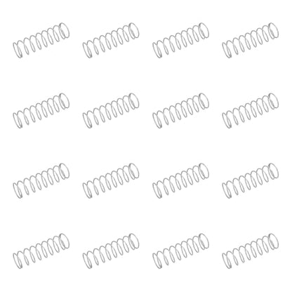 uxcell 50pcs 304 Stainless Steel Compression Springs 0.8mmx15mmx40mm Small - size: 15mmx40mm