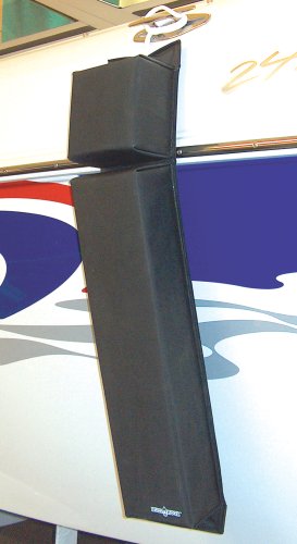 Hull HUGR Contour Fender, Multiple Sizes, Docking Boat Bumper - color: Blue