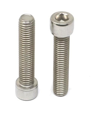 iexcell 4 Pcs 1/2-13 x 2-1/2" Stainless Steel 304 Hex Socket Head Cap Screws Bolts Kit - size: 1/2-13 x 2-1/2" ( Fully Threaded )