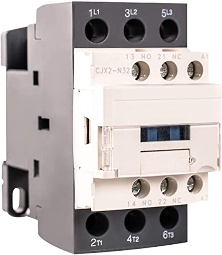 30 Amp 3 Pole Contactor 120V Coil Lighting 50Amp AC1, Motor starter 32Amp AC3, 600V, Aux Contact NO NC