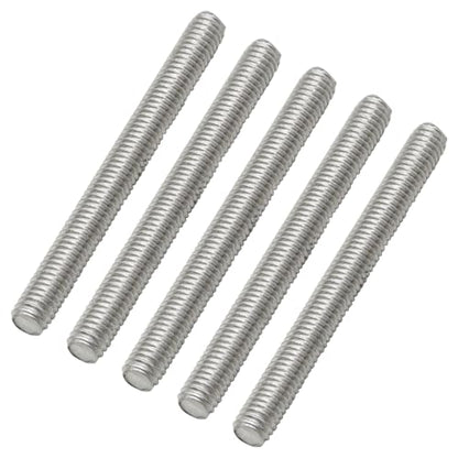 5 Pack M3 x 30mm Fully Threaded Rod - size: M3 x 1.2 Inch (30mm)