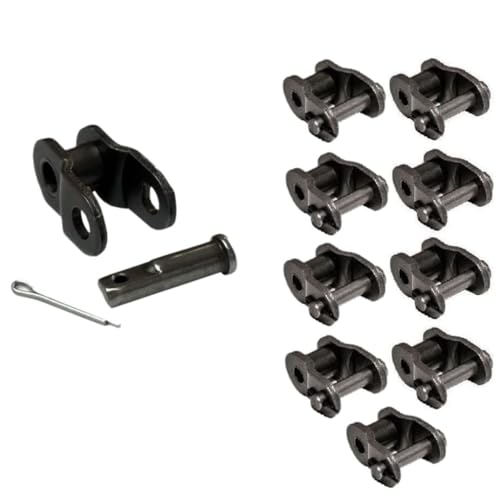 Jeremywell 80 Standard Roller Chain Offset Link (10PCS)