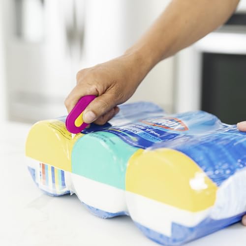 Slice Mini Box Cutter | Manual Retracting | Safe Ceramic Box Cutter Lasting 11x Longer than Metal | Box Opener | 1 Pack | Fuchsia - color: Fuchsia, size: 1 Pack