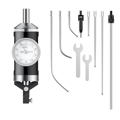 HDLNKAK Coaxial Centering Indicator 0-0.15'', 0.0005'' Resolution with Case