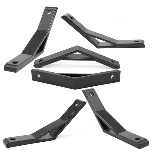 8 Sets 135 Degree 2020 Aluminum Extrusion Accessories Angle Bracket - style: 135D20-8P