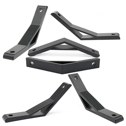 8 Sets 135 Degree 2020 Aluminum Extrusion Accessories Angle Bracket - style: 135D20-8P