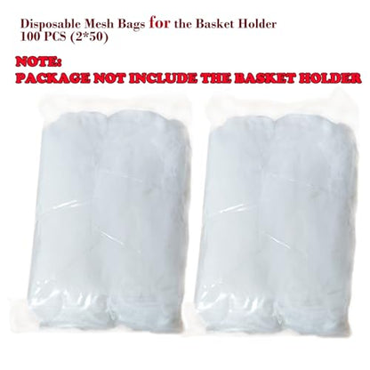 100 Sink Strainer Net Bags mesh Bag for Sink Strainer Basket Holder