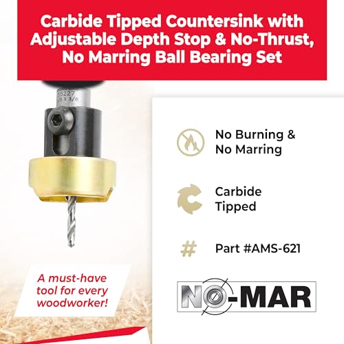 Amana Tool Woodworking Countersink Set, AMS-621, 3-Piece - style: AMS-621, 3-Pc