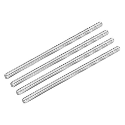 MECCANIXITY Fully Threaded Rod 1/4"-20 UNC Thread Pitch 304 Stainless Steel Right Hand Threaded Rods Bar Studs,5.12 inch 4 Pack - size: 1/4"-20 UNC x 5.12 inch