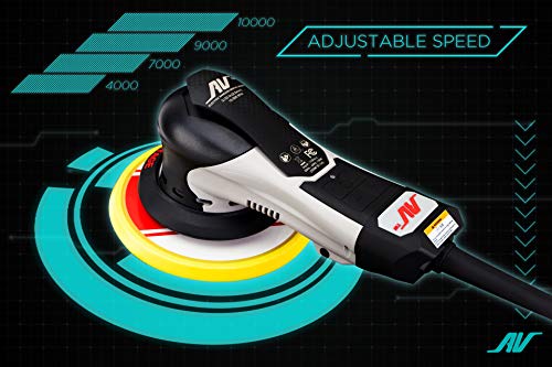 AirVANTAGE 5" Palm-Style, 2nd Generation Advanced Electric Sander Non-Vacuum with Low-Profile Pad (3/16- Hook & Loop) - size: 5": 3/16- Hook & Loop