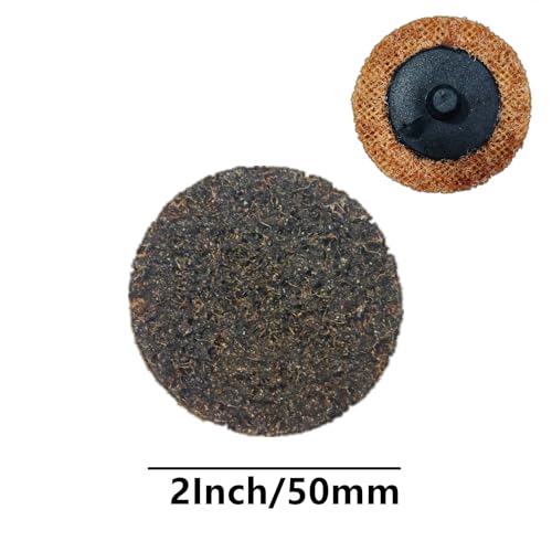 2 Inch Nylon Sanding Discs for Drill,Die Grinder - Quick Change Abrasive Sanding Disc with 1/4'' Shanks Holder,Surface Conditioning Discs for Rust,Paint,Burr Removal and Finishing - style: Coarse