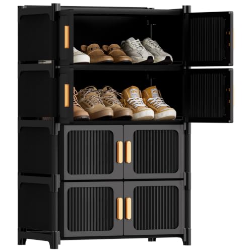 5-Tier Shoe Cabinet, 20-Pair Storage for Entryway - size: 5-Tier