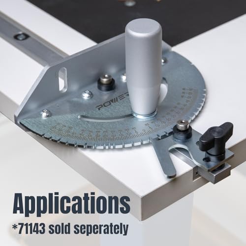 POWERTEC Benchtop Router Table with Steel Stand and Adjustable Fence – 24" x 16" MDF Laminated Top, Insert Plate, 2-1/2" Dust Port, Fence Stop, Featherboard & Additional Accessories (71402V) - color: Benchtop Router Table