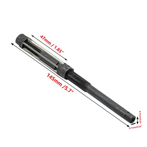 Adjustable Hand Reamer Square End Hole Cutting Tool Adjustment Range 12.75-13.75mm - size: 12.75-13.75mm
