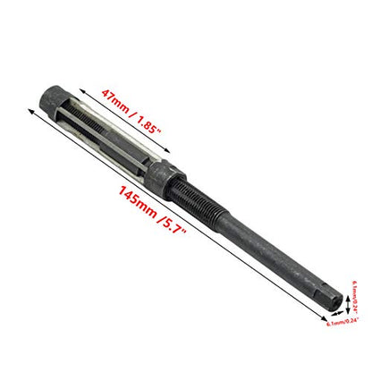 Adjustable Hand Reamer Square End Hole Cutting Tool Adjustment Range 12.75-13.75mm - size: 12.75-13.75mm