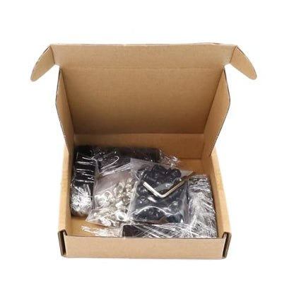 10 Set 2020 Aluminum Extrusion Profile Hardware V T Slot L Brackets - style: 10 sets L with M5